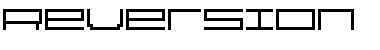 Reversion Regular Font Title Preview