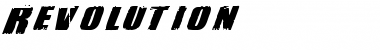 Revolution Regular Font Title Preview