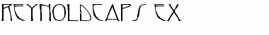 ReynoldCaps Ex Regular Font Title Preview