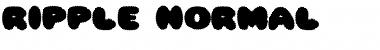 Ripple Normal Font Title Preview