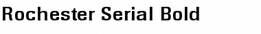 Rochester-Serial Bold Font Title Preview