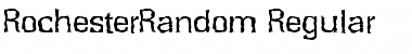 RochesterRandom Regular Font Title Preview