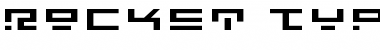 Rocket Type Expanded Expanded Font Title Preview