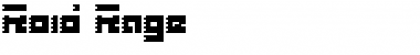 Roid Rage Regular Font Title Preview