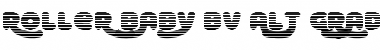 Roller Baby BV Alt Gradient Regular Font Title Preview