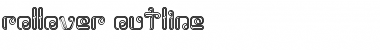 Rollover Outline Font Title Preview