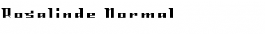 Rosalinde Normal Font Title Preview