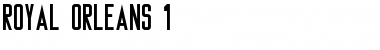Royal Orleans 1 Plain Font Title Preview