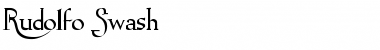 Rudolfo Swash Regular Font Title Preview
