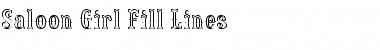 Saloon Girl Fill Lines Regular Font Title Preview