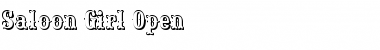 Saloon Girl Open Regular Font Title Preview