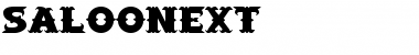 SaloonExt Regular Font Title Preview