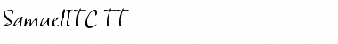 SamuelITC TT Regular Font Title Preview