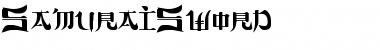 SamuraiSword Regular Font Title Preview