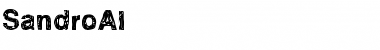 SandroAl Regular Font Title Preview