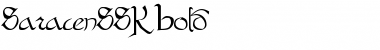 SaracenSSK Bold Font Title Preview