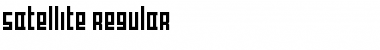 Satellite Regular Font Title Preview