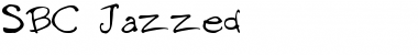 SBC Jazzed Regular Font Title Preview
