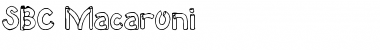 SBC Macaroni Regular Font Title Preview