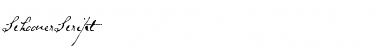 SchoonerScript Regular Font Title Preview