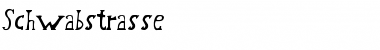 Schwabstrasse Regular Font Title Preview