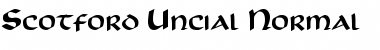 Scotford Uncial Normal Font Title Preview