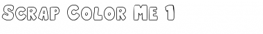 Scrap Color Me 1 Regular Font Title Preview