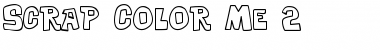 Scrap Color Me 2 Regular Font Title Preview