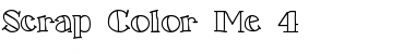 Scrap Color Me 4 Regular Font Title Preview