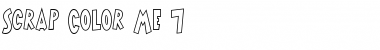 Scrap Color Me 7 Regular Font Title Preview