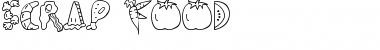 Scrap Food Regular Font Title Preview