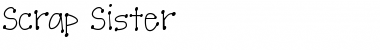 Scrap Sister Regular Font Title Preview
