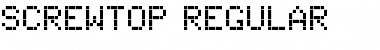 Screwtop Regular Regular Font Title Preview