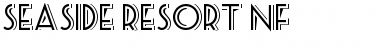 Seaside Resort NF Regular Font Title Preview