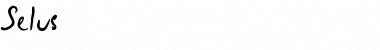 Selus Regular Font Title Preview