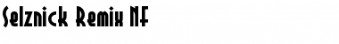 Selznick Remix NF Regular Font Title Preview