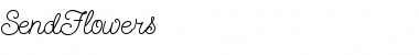 SendFlowers Regular Font Title Preview