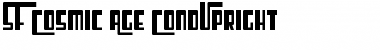 SF Cosmic Age CondUpright Regular Font Title Preview