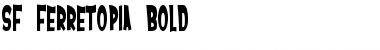 SF Ferretopia Bold Font Title Preview