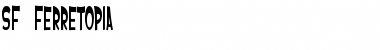 SF Ferretopia Regular Font Title Preview