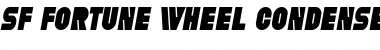 SF Fortune Wheel Condensed Italic Font Title Preview