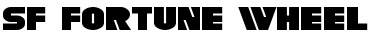 SF Fortune Wheel Extended Regular Font Title Preview