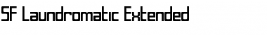 SF Laundromatic Extended Regular Font Title Preview