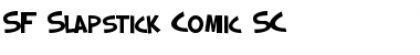 SF Slapstick Comic SC Regular Font Title Preview