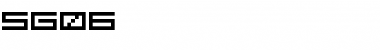 SG06 Regular Font Title Preview