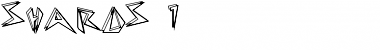 Shards 1 Regular Font Title Preview