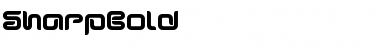 Sharp Bold Font Title Preview