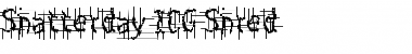 Shatterday ICG Shred Regular Font Title Preview