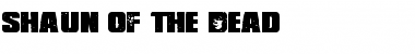 Shaun of the Dead Regular Font Title Preview