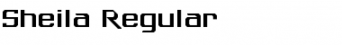 Sheila Regular Font Title Preview